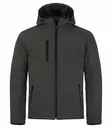 Clique Padded Hoody Softshell, Dark Grey - Clique Vaatteet - 020952-945 - 1