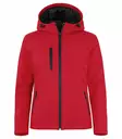 Clique Padded Hoody Softshell Lady, Red - Clique Vaatteet - 020953-35 - 1