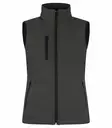 Clique Padded Softshell Vest Women, Tummanharmaa - Clique Vaatteet - 020959-945 - 1