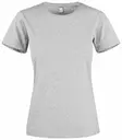 Clique Premium Fashion-T Ladies, meleerattu harmaa - Clique Vaatteet - 029349-95 - 1