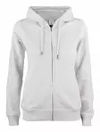 Clique Premium OC Hoody Full Zip Ladies, nature melange - Clique Vaatteet - 021005-925 - 1