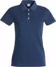 Clique Stretch Premium Polo Ladies, meleerattu sininen - Clique Vaatteet - 028241-565 - 1