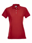 Clique Stretch Premium Polo Ladies, punainen - Clique Vaatteet - 028241-35 - 1
