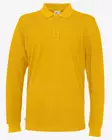 Cottover Pique Long Sleeve Man, Keltainen - Kaikki Profiilivaatemerkit - 141018-255 - 1
