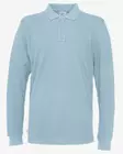 Cottover Pique Long Sleeve Man, Taivaan-sininen - Kaikki Profiilivaatemerkit - 141018-725 - 1