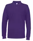 Cottover Pique Long Sleeve Man, Violetti - Kaikki Profiilivaatemerkit - 141018-885 - 1