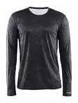 Craft Mind LS Tee M, P.Line Black/Black - Craft Vaatteet - 1903948-2095 - 1