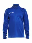 Craft PROGRESS Halfzip LS Tee JR, ROYAL BLUE - Craft Vaatteet - 1905639-1345 - 1