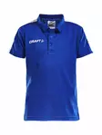 Craft PROGRESS Polo Pique JR, ROYAL BLUE/WHITE - Craft Vaatteet - 1905637-1345 - 1