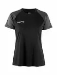 Craft Squad 2.0 Contrast Jersey W, Black/granit - Craft Vaatteet - 1912726-999985 - 1