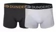 Dunderdon DW800635 U1 Bokserit 2 kpl/pkt, Musta+Valkoinen - Asusteet ja Tarvikkeet - DW800635 - 1