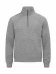 Clique Miami Half Zip, Meleerattu harmaa - Clique Vaatteet - 0201033-95 - 1