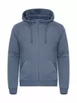 Clique Miami PRO Hoody Full Zip, Steel blue - Clique Vaatteet - 0201054-595 - 1