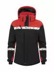 ProJob 7418 Topattu Softshell-takki, Black/Red - Projob Työtakit - 647418-9935 - 1