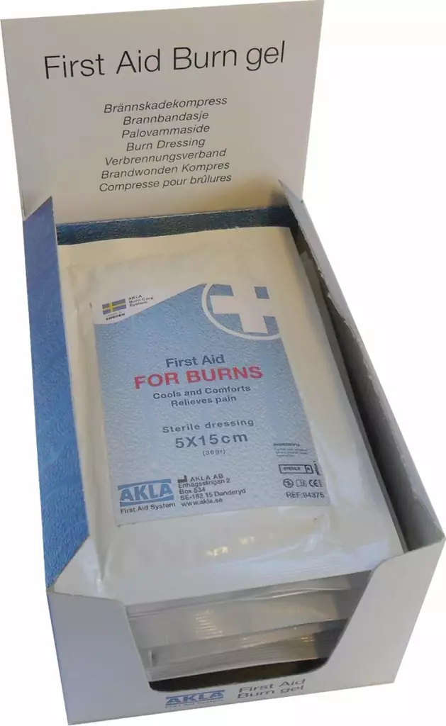 Akla 94395 Palovammasidetaitos FOR BURNS 5x15cm - Ensiaputuotteet - 94395 - 1
