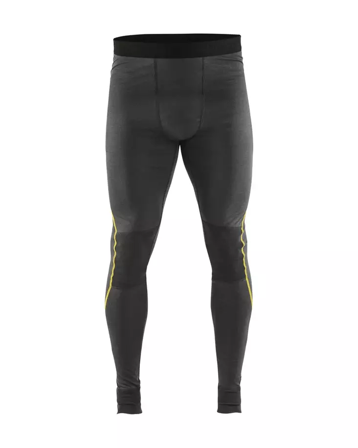 Blåkläder Alushousut XLIGHT, 100% merinovilla Tummanharmaa/Keltainen - Blåkläder Työvaatteet - 184417349835 - 1