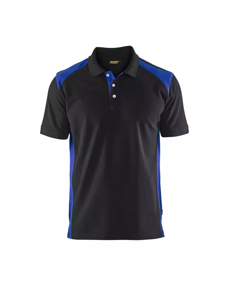 Blåkläder Piképaita Musta/Keskisininen - Blåkläder Työvaatteet - 332410509985 - 1