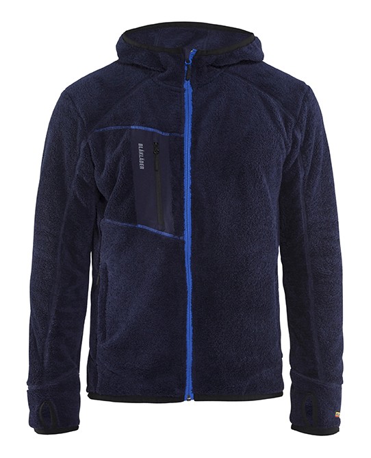 Blåkläder Pilétakki Mariininsininen/Keskisininen - Blåkläder Työvaatteet - 486325028985 - 1