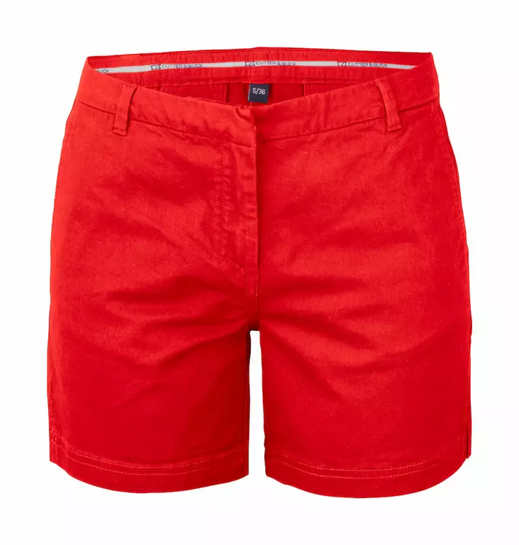 C&B Bridgeport Shorts Ladies, Red - Cutter & Buck Vaatteet - 356409-35 - 1