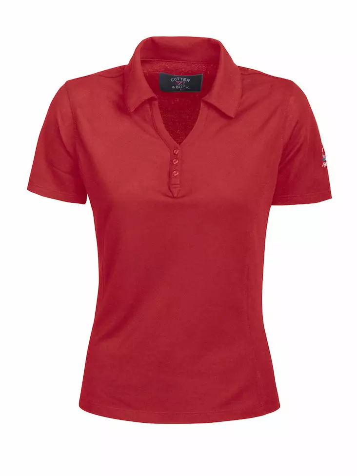 C&B Championship piké Ladies, punainen - Cutter & Buck Vaatteet - 35427-35 - 1