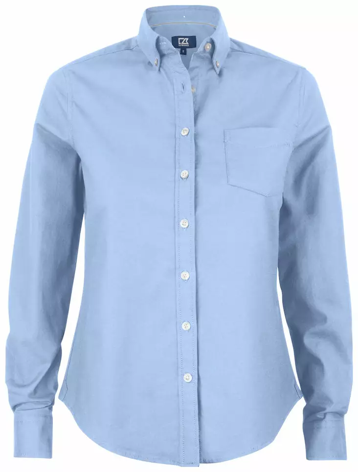 C&B Hansville Shirt Ladies, French Blue - Cutter & Buck Vaatteet - 352407-505 - 1