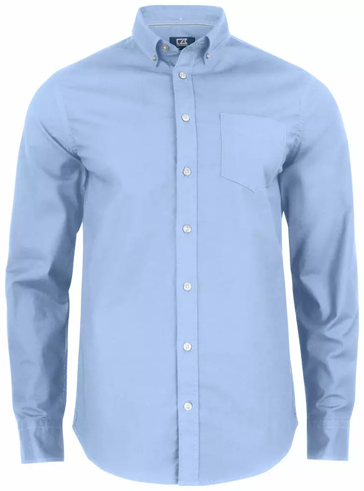 C&B Hansville Shirt Men, French Blue - Cutter & Buck Vaatteet - 352406-505 - 1