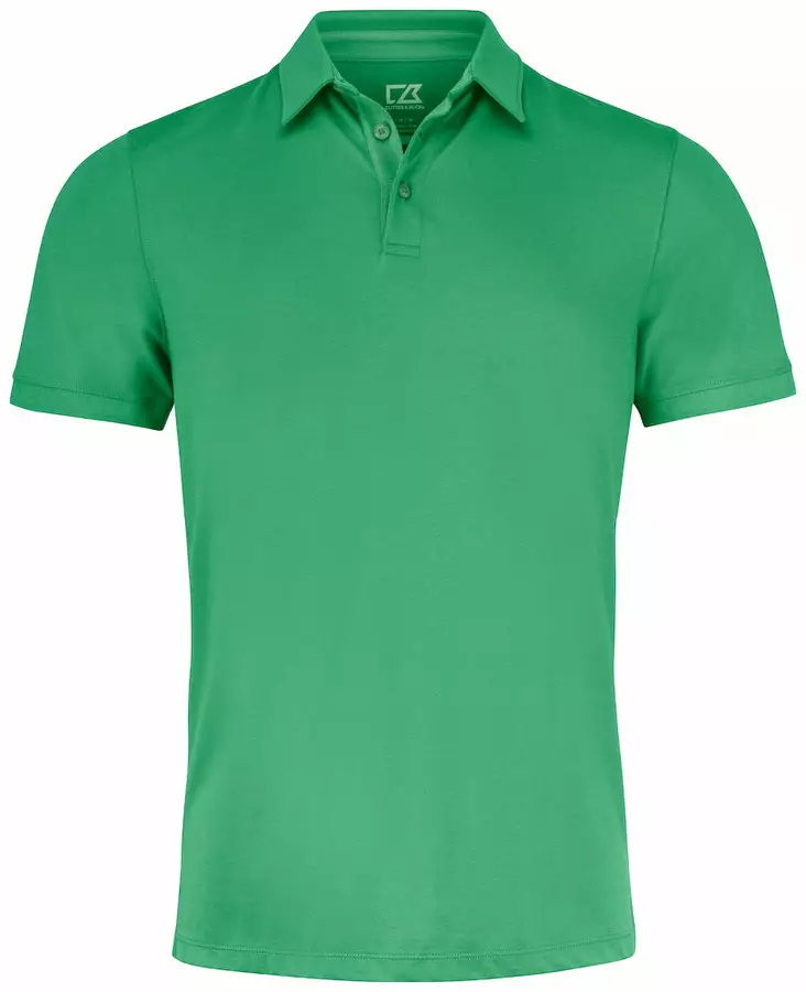 C&B Oceanside Stretch Polo Men, Green - Cutter & Buck Vaatteet - 354430-65 - 1