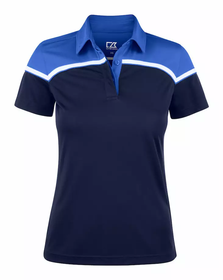 C&B Seabeck Polo Ladies, Dark Navy/Royal - Cutter & Buck Vaatteet - 354429-58055 - 1