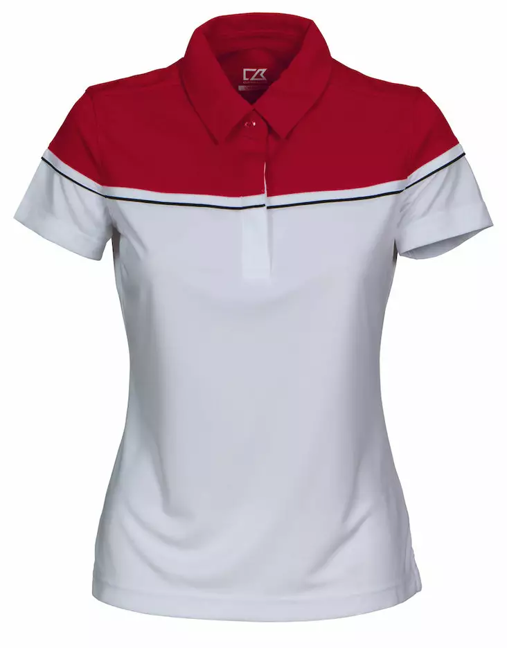 C&B Sunset Polo Ladies, Red - Cutter & Buck Vaatteet - 354403-35 - 1