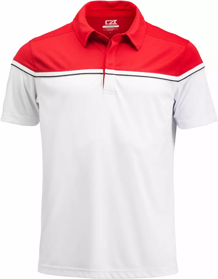 C&B Sunset Polo Men´s, Punainen - Cutter & Buck Vaatteet - 354402-35 - 1