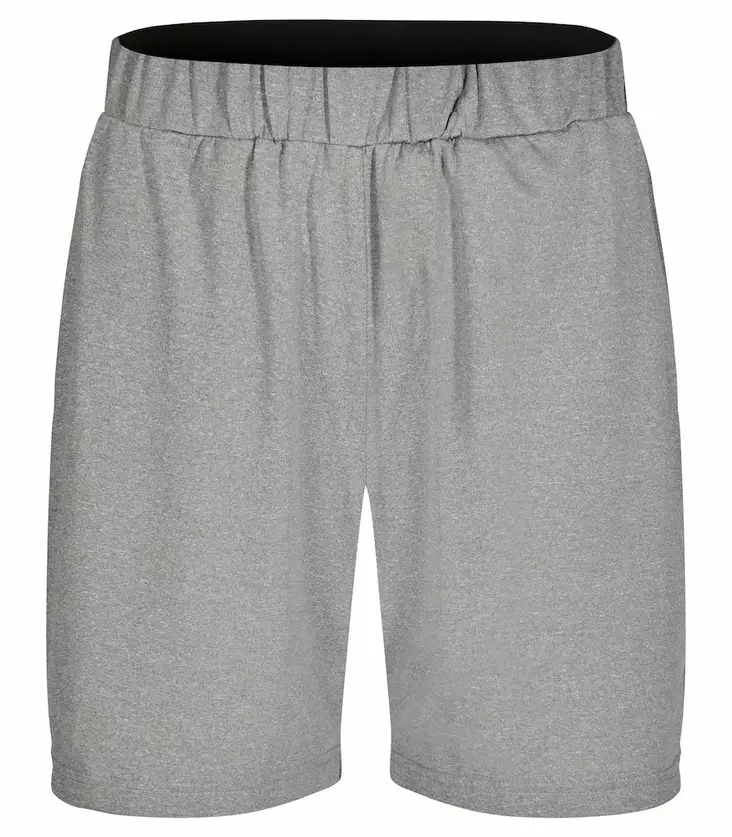 Clique Basic Active Shorts, Grey Melange - Clique Vaatteet - 022053-95 - 1
