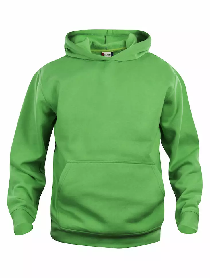 Clique Basic Hoody Junior, apple green - Clique Vaatteet - 021021-605 - 1