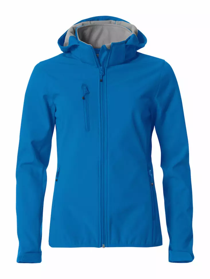 Clique Basic Hoody Softshell Ladies, keskisininen - Clique Vaatteet - 020917-55 - 1