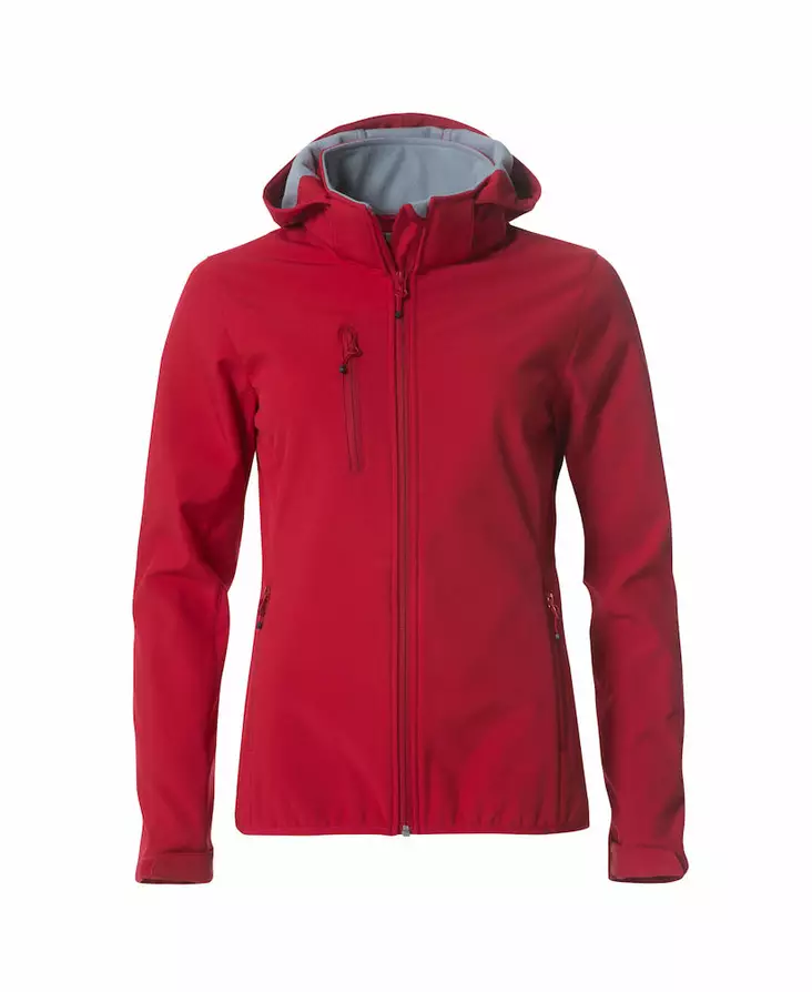 Clique Basic Hoody Softshell Ladies, punainen - Clique Vaatteet - 020917-35 - 1