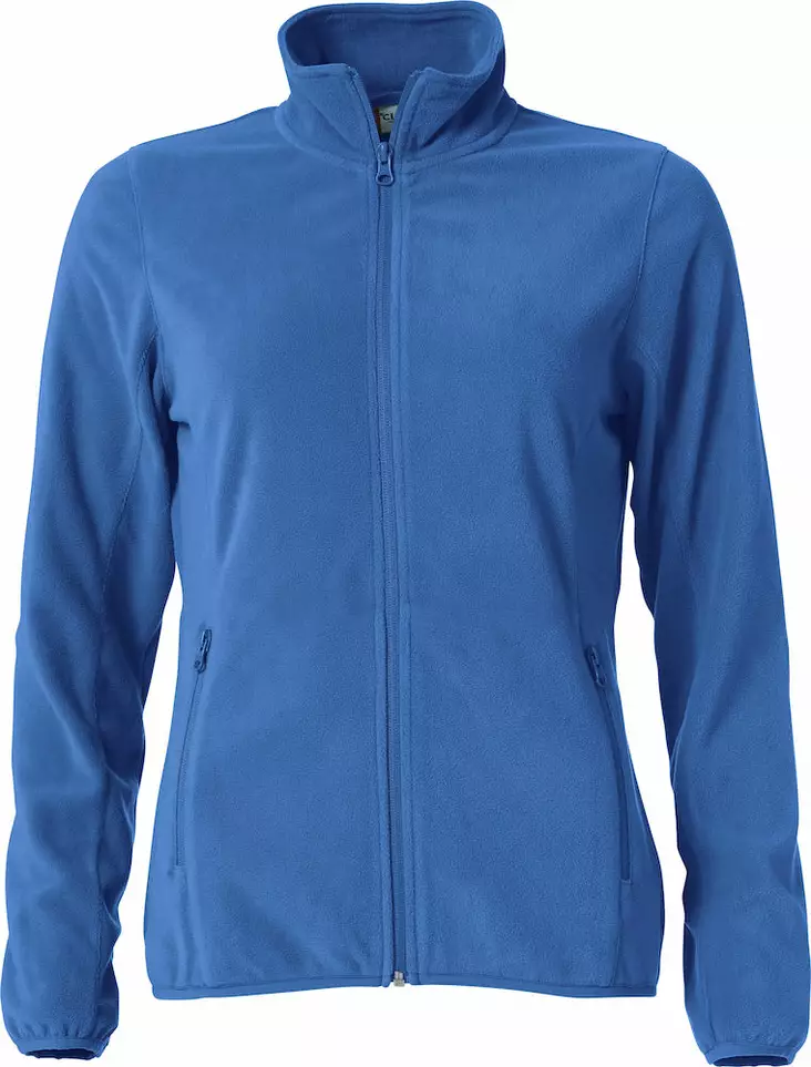 Clique Basic Micro Fleece Jacket Ladies, keskisininen - Clique Vaatteet - 023915-55 - 1