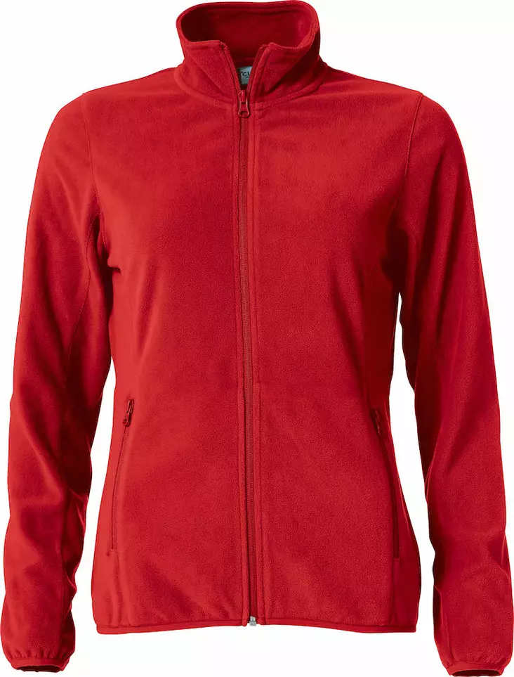 Clique Basic Micro Fleece Jacket Ladies, punainen - Clique Vaatteet - 023915-35 - 1