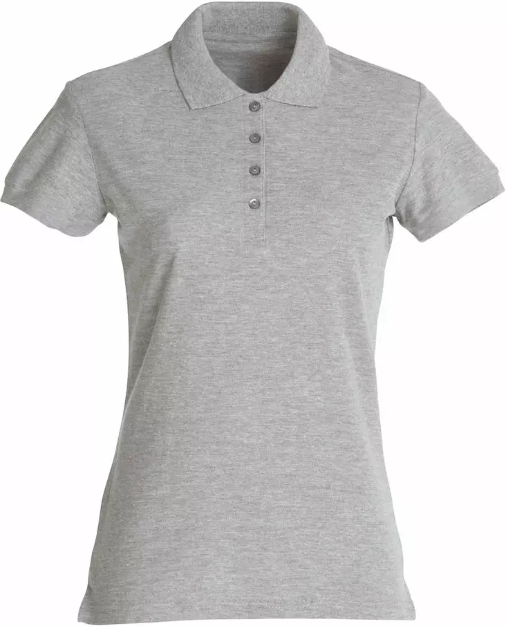 Clique Basic Polo Ladies, meleerattu harmaa - Clique Vaatteet - 028231-95 - 1