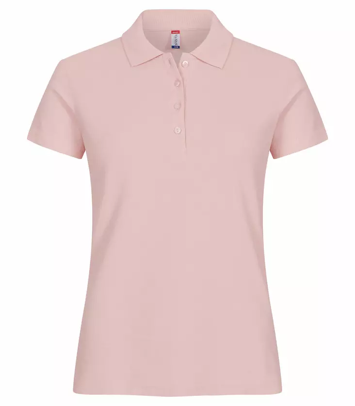 Clique Basic Polo Women, Candy Pink - Clique Vaatteet - 028231-215 - 1