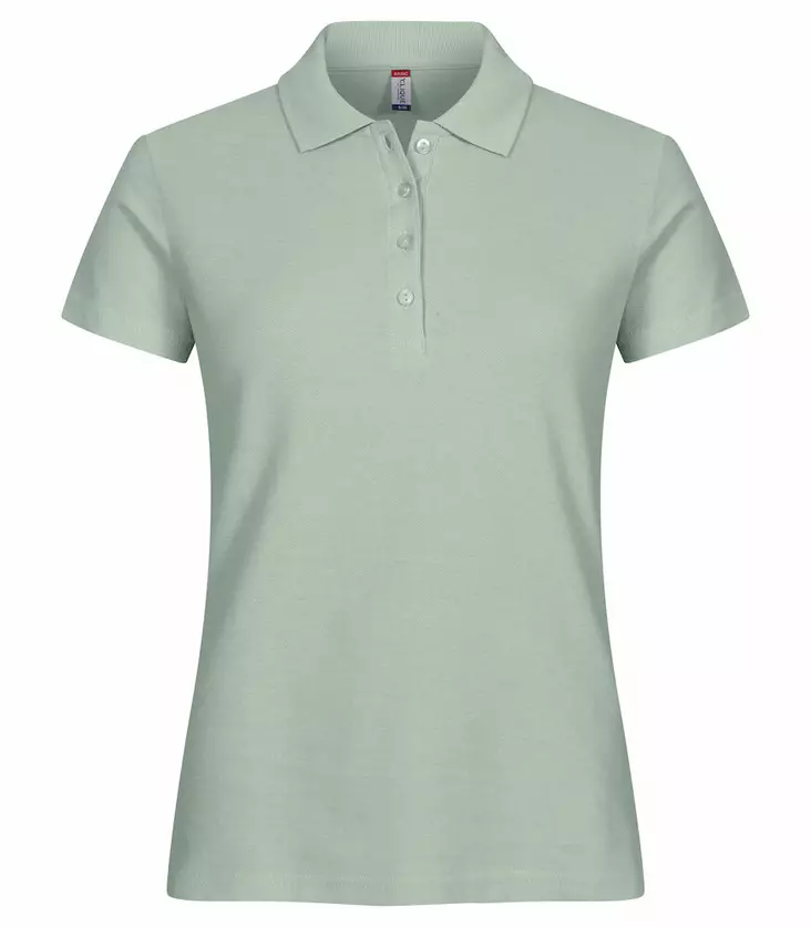 Clique Basic Polo Women, Sage Green - Clique Vaatteet - 028231-615 - 1