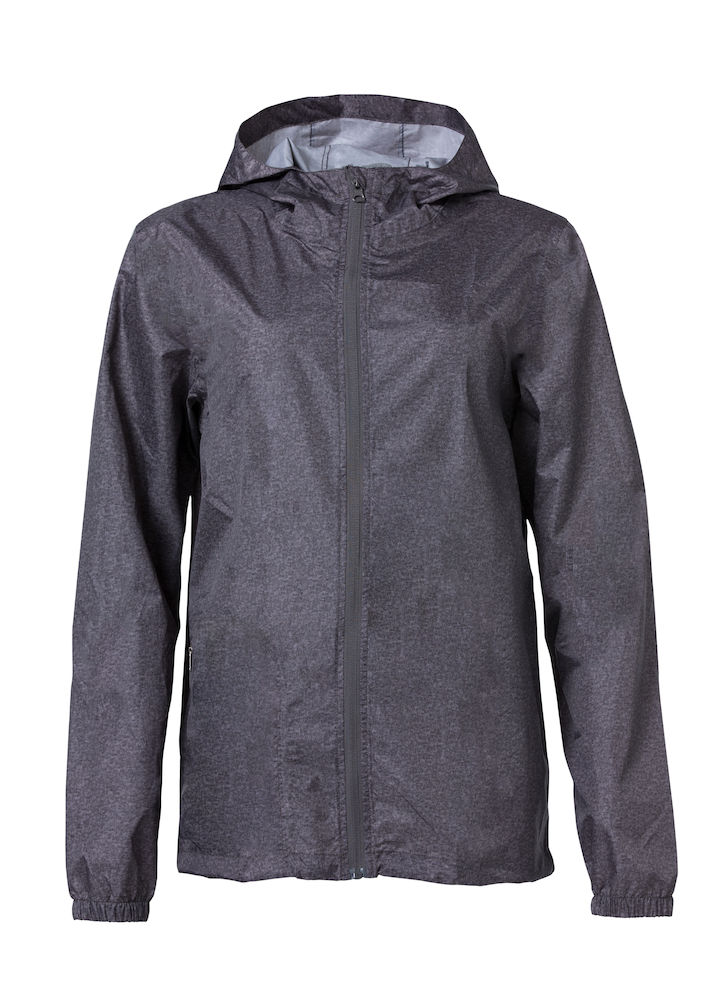 Clique Basic Rain Jacket, meleerattu antrasiitti - Clique Vaatteet - 020929-955 - 1