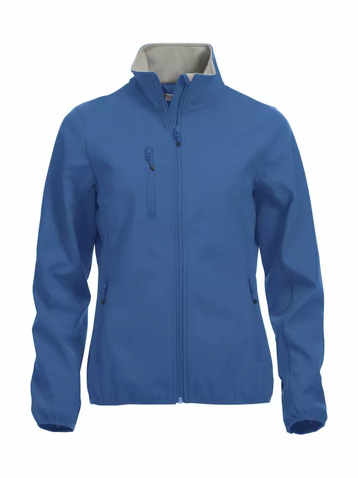 Clique Basic Softshell Jacket Ladies, keskisininen - Clique Vaatteet - 020915-55 - 1