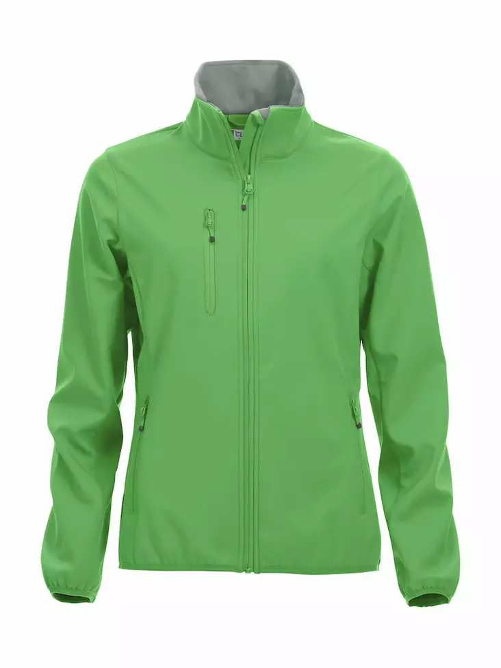 Clique Basic Softshell Jacket Ladies, omenan vihreä - Clique Vaatteet - 020915-605 - 1