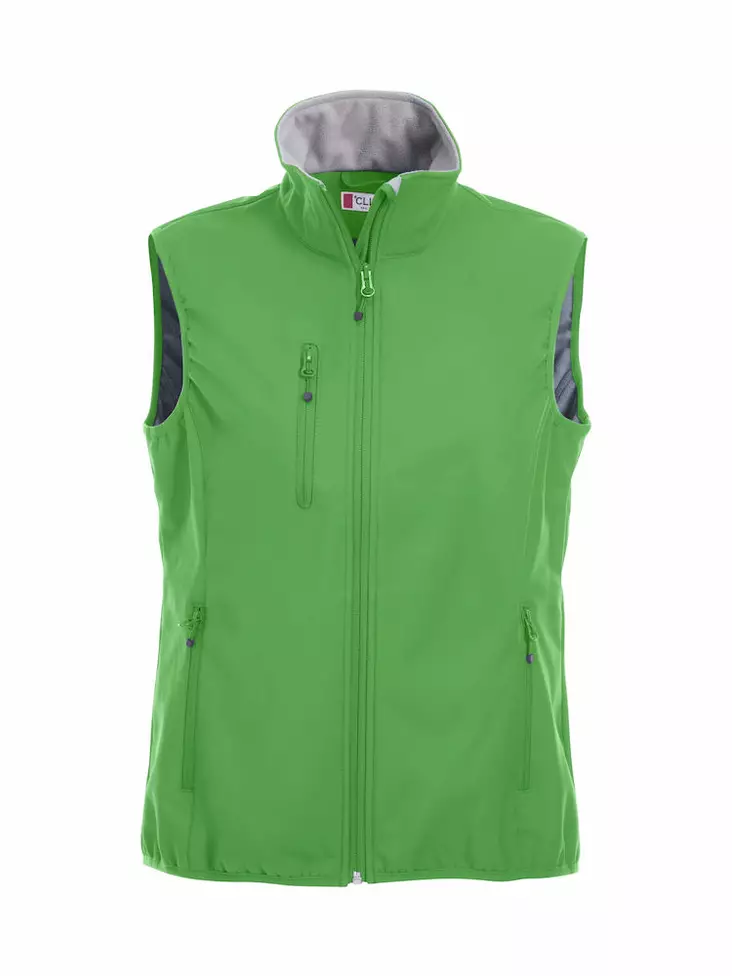 Clique Basic Softshell Vest Ladies, omenan vihreä - Clique Vaatteet - 020916-605 - 1
