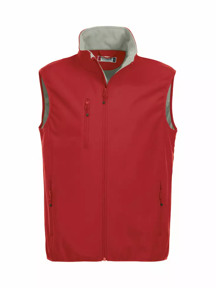 Clique Basic Softshell Vest, punainen - Clique Vaatteet - 020911-35 - 1