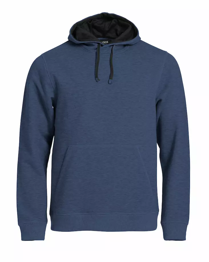 Clique Classic Hoody, Blue Melange - Clique Vaatteet - 021041-565 - 1