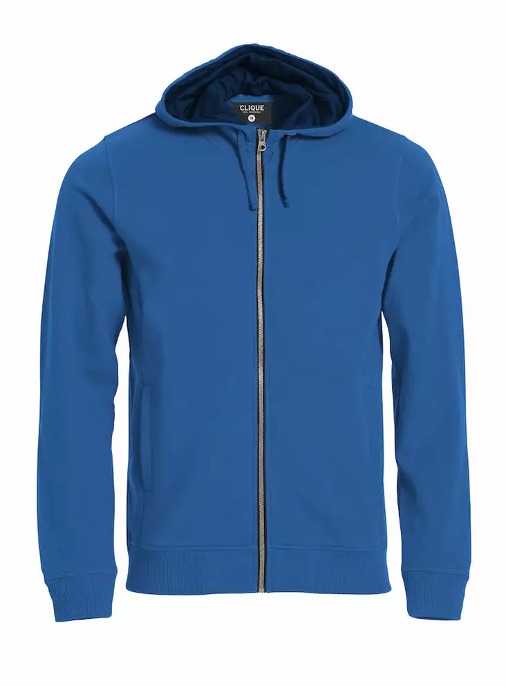 Clique Classic Hoody Full Zip, keskisininen - Clique Vaatteet - 021044-55 - 1