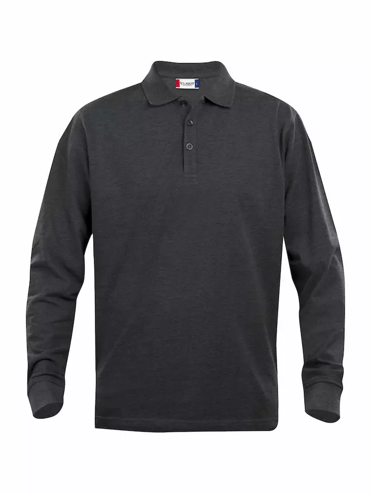Clique Classic Lincoln L/S, antracit melange - Clique Vaatteet - 028245-955 - 1