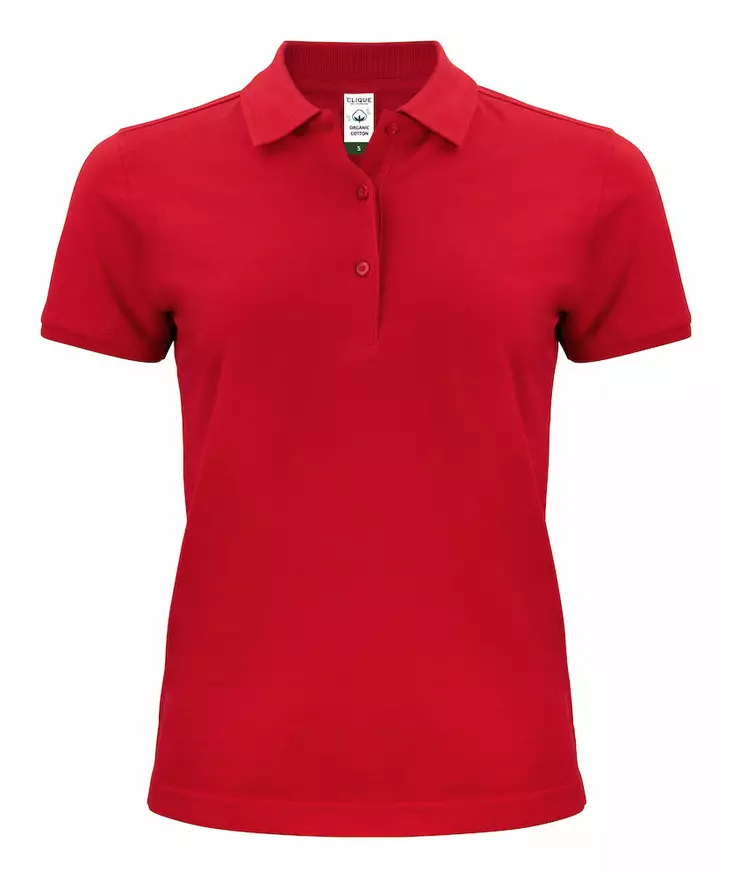Clique Classic OC Polo Women, Punainen - Clique Vaatteet - 028265-35 - 1