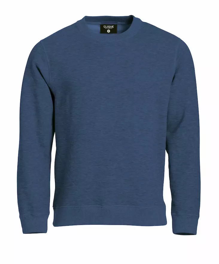 Clique Classic Roundneck, Blue Melange - Clique Vaatteet - 021040-565 - 1