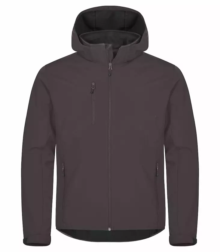 Clique Classic Softshell Hoody, Dark grey - Clique Vaatteet - 0200912-945 - 1